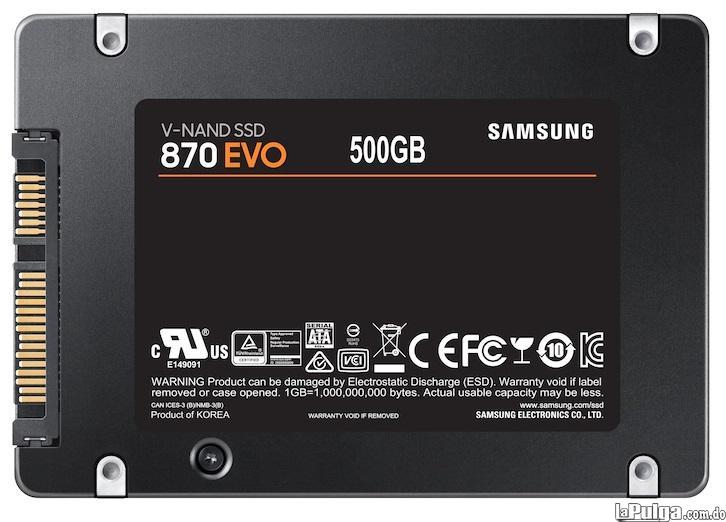 Disco Duro Samsung SSD de 500 GB Sata Foto 7159375-1.jpg