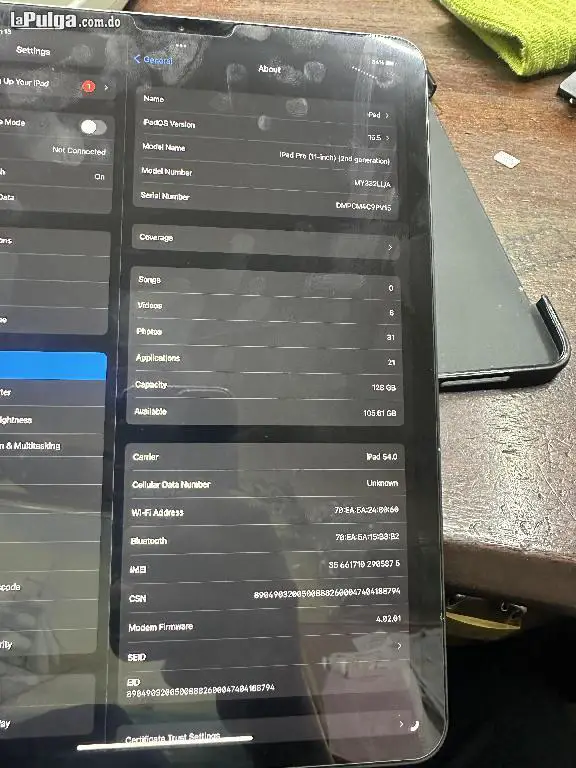 Ipad pro 11 2 gen Wifi y cell 128gb Foto 7159401-5.jpg