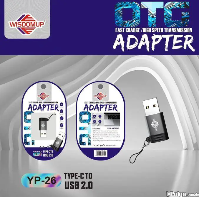 Adaptador Usb Tipo C Hembra A Usb 2.0 Macho  Foto 7159422-3.jpg