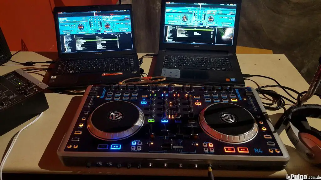 Virtual DJ SERATO Consola Digital Numark N4 samsnoteiphpromaxs2simgbra Foto 7159432-5.jpg