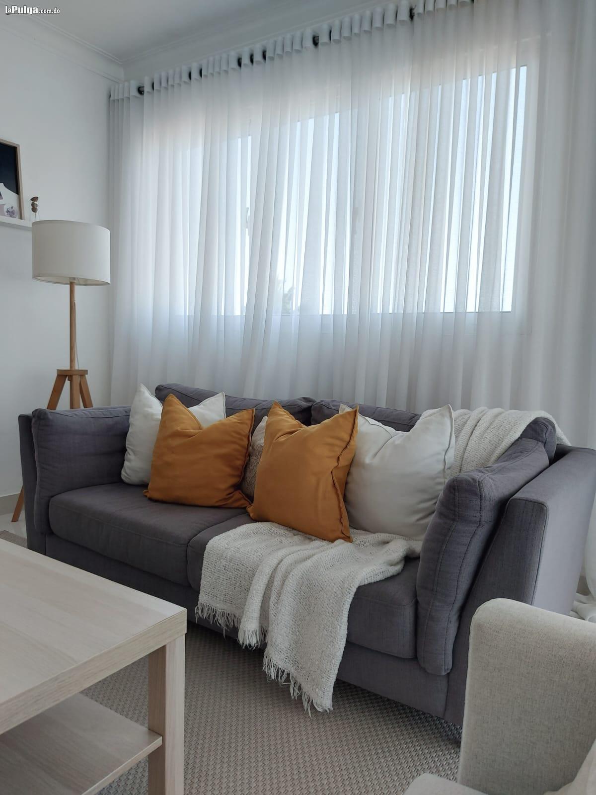 sofa/mueble 3 plazas con mesa de centro La Pulga Virtual