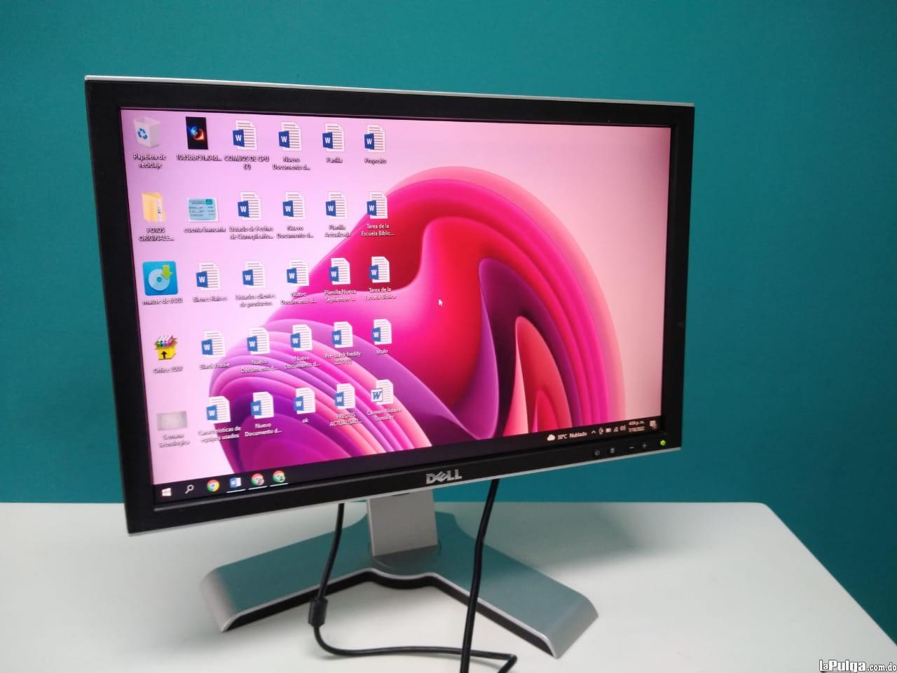 Monitor Dell 2009wt  Monitor Plano Panel HD 20  pulgadas/Alta Definici Foto 7160113-3.jpg