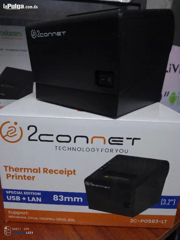 Impresora usb y lan 83mm 2connect 2c-pos83-LT Foto 7160694-4.jpg