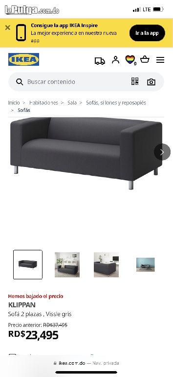 Sofá y mesa de centro de IKEA valorado en 30 mil  Foto 7160921-2.jpg