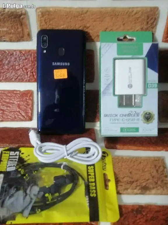 Samsung A20 de 32 GB desbloqueado incluye sus accesorios garantía ful Foto 7162086-3.jpg