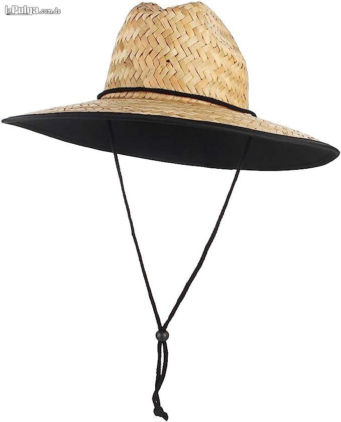 Sombrero playero paja panama billabong quiksilver rafia caqui ajustabl Foto 7162267-2.jpg