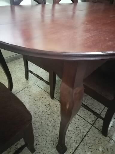 juego comedor caoba 6 sillas Foto 7163612-2.jpg