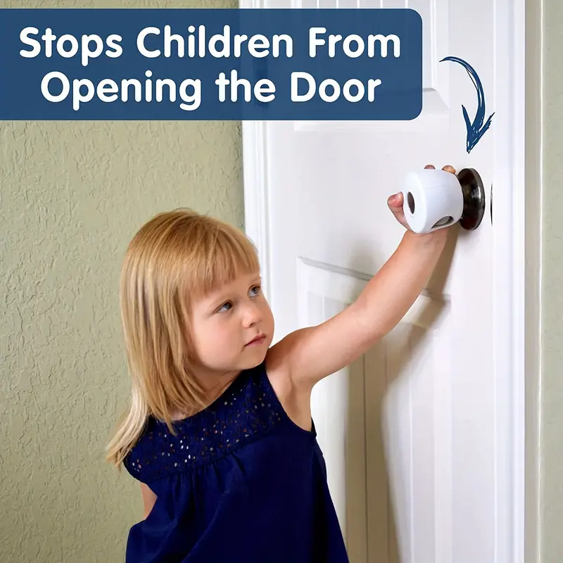 Seguridad para los niños protector tirador de puerta cubier Foto 7163809-5.jpg