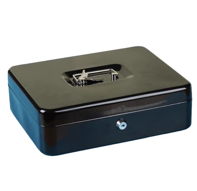 Cajon de dinero portatilcon bandeja doble de 30cms. Foto 7163861-2.jpg