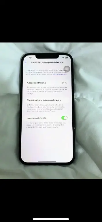 IPhone 12 pro máx batería 84  Foto 7164334-1.jpg