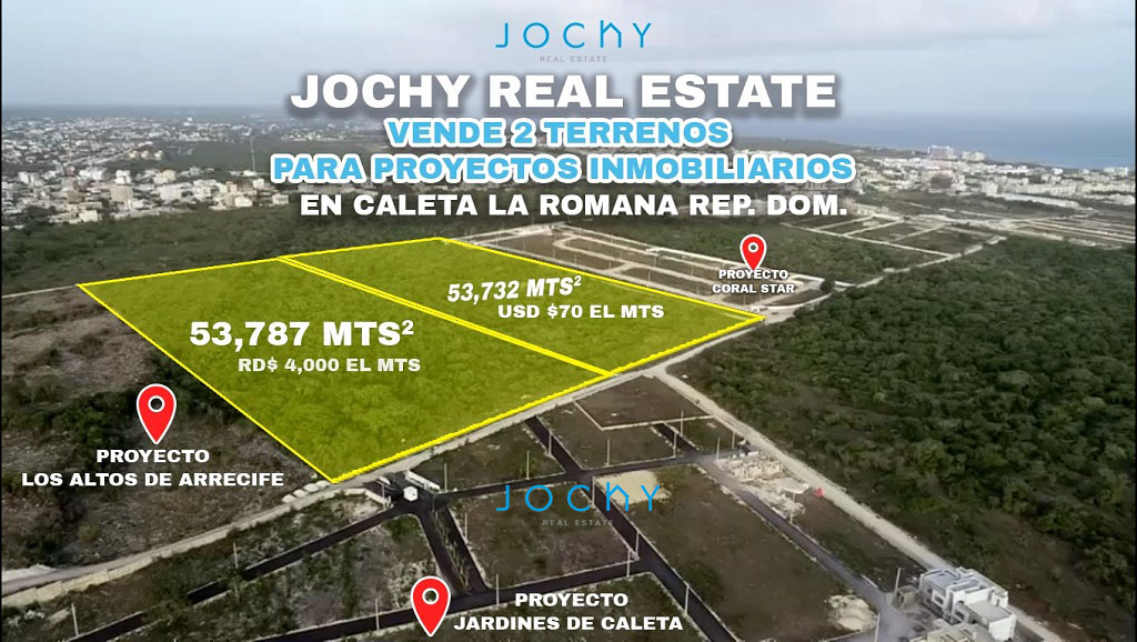 Jochy Real Estate vende terreno en Caleta La Romana R.D  Foto 7165076-1.jpg