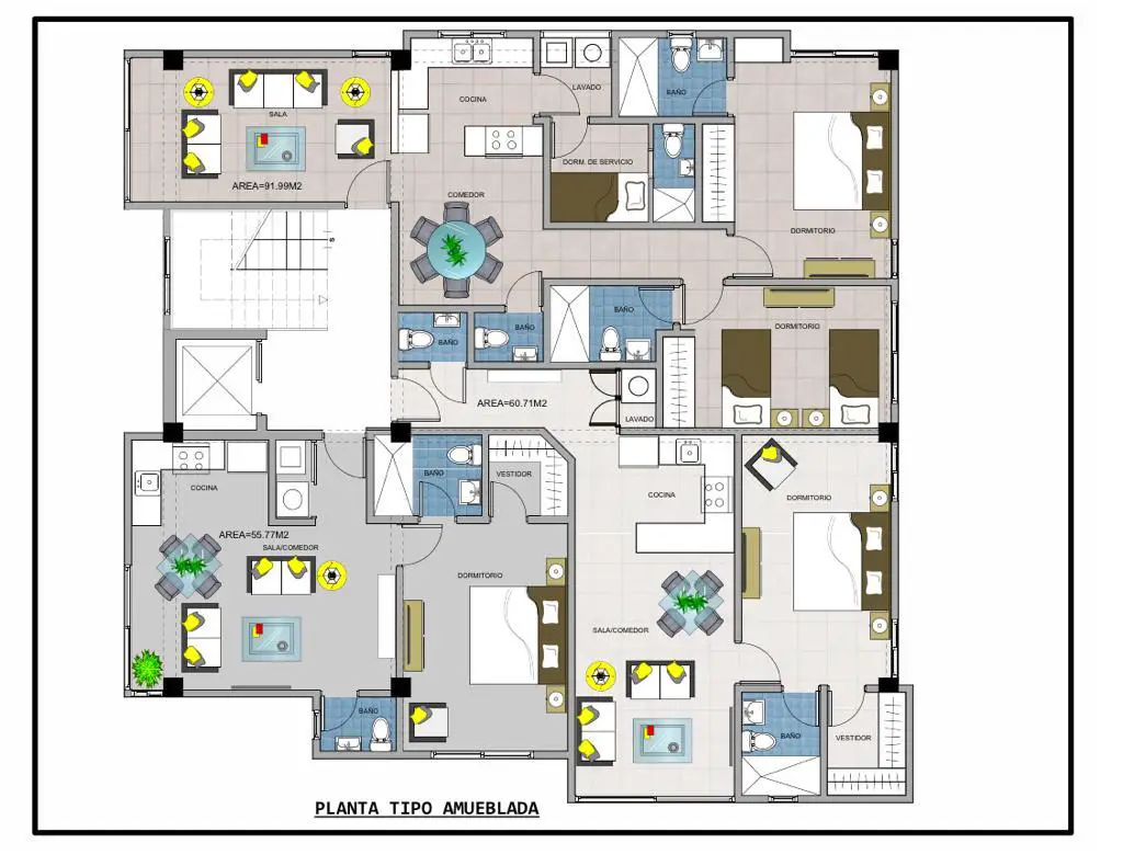 Apartamentos en venta proyecto área social en Renacimiento Foto 7165247-3.jpg