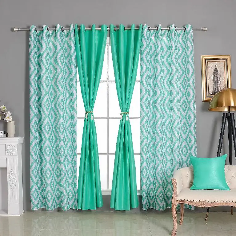 Cortinas Shantu estampadas Foto 7165652-3.jpg