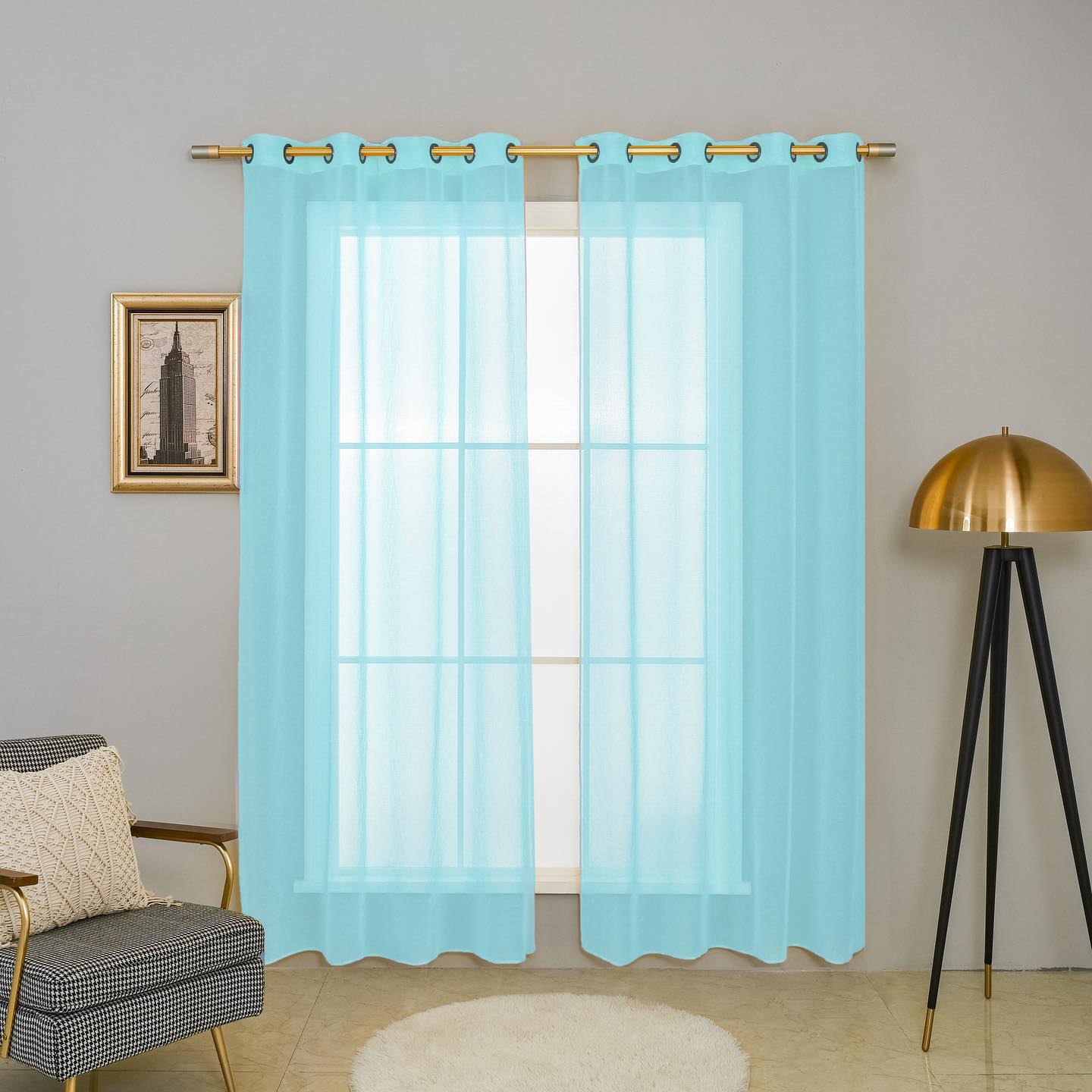 Cortinas Visillos lisas Foto 7165694-3.jpg
