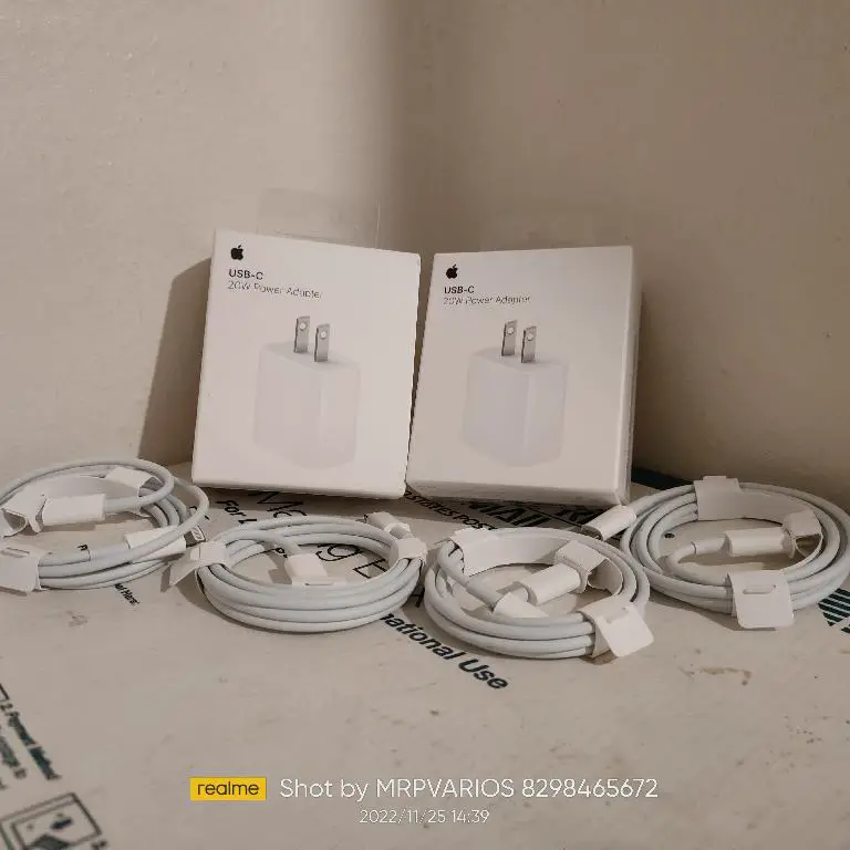 Cargadores Apple 20W originales. Cargador para iPhone 11. 12 Foto 7166352-b1.jpg