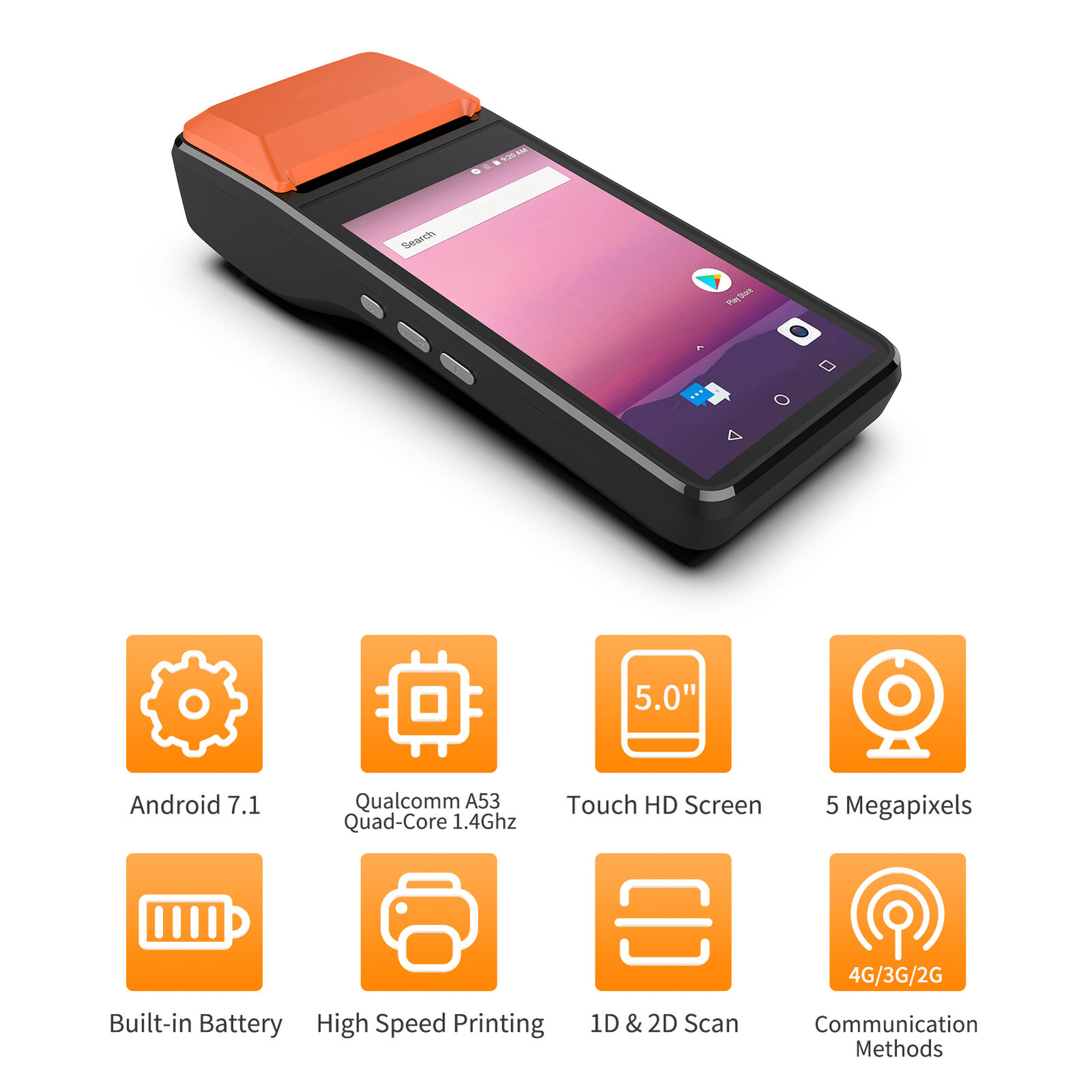 PDA 4g ideal para sistema de facturacion venta de loteria recargas y o Foto 7166507-1.jpg