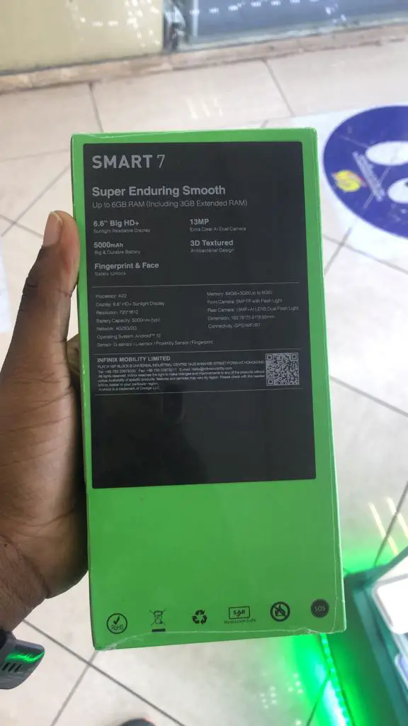infinix smart 7 desbloqueado 64gb Foto 7167645-2.jpg