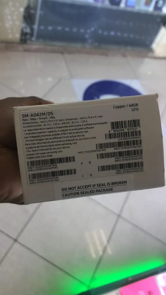 samsung a04 e desbloqueado 64gb Foto 7167646-1.jpg