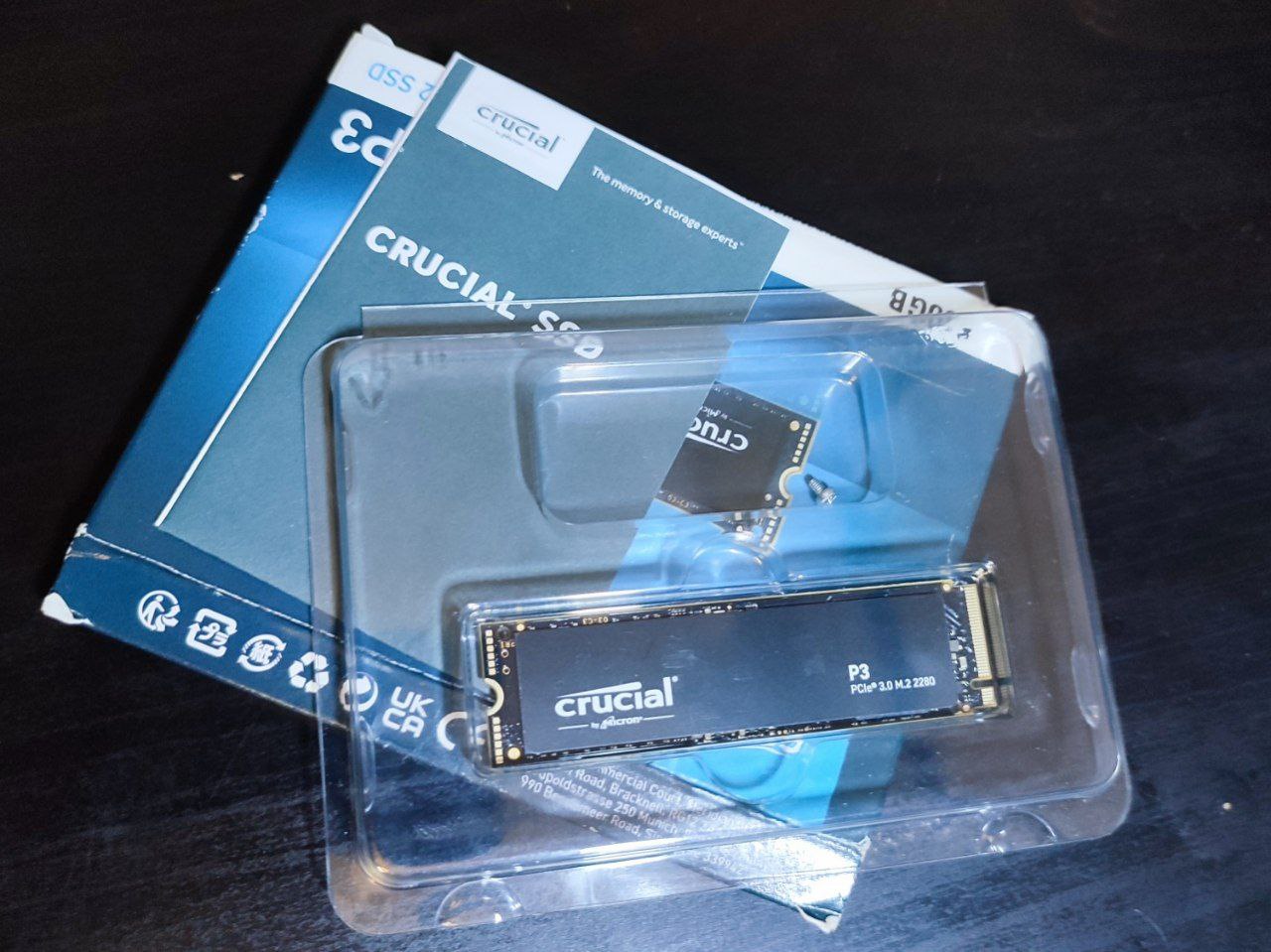 SSD Crucial P3 500Gb M.2 NVMe 2280 Foto 7168434-1.jpg