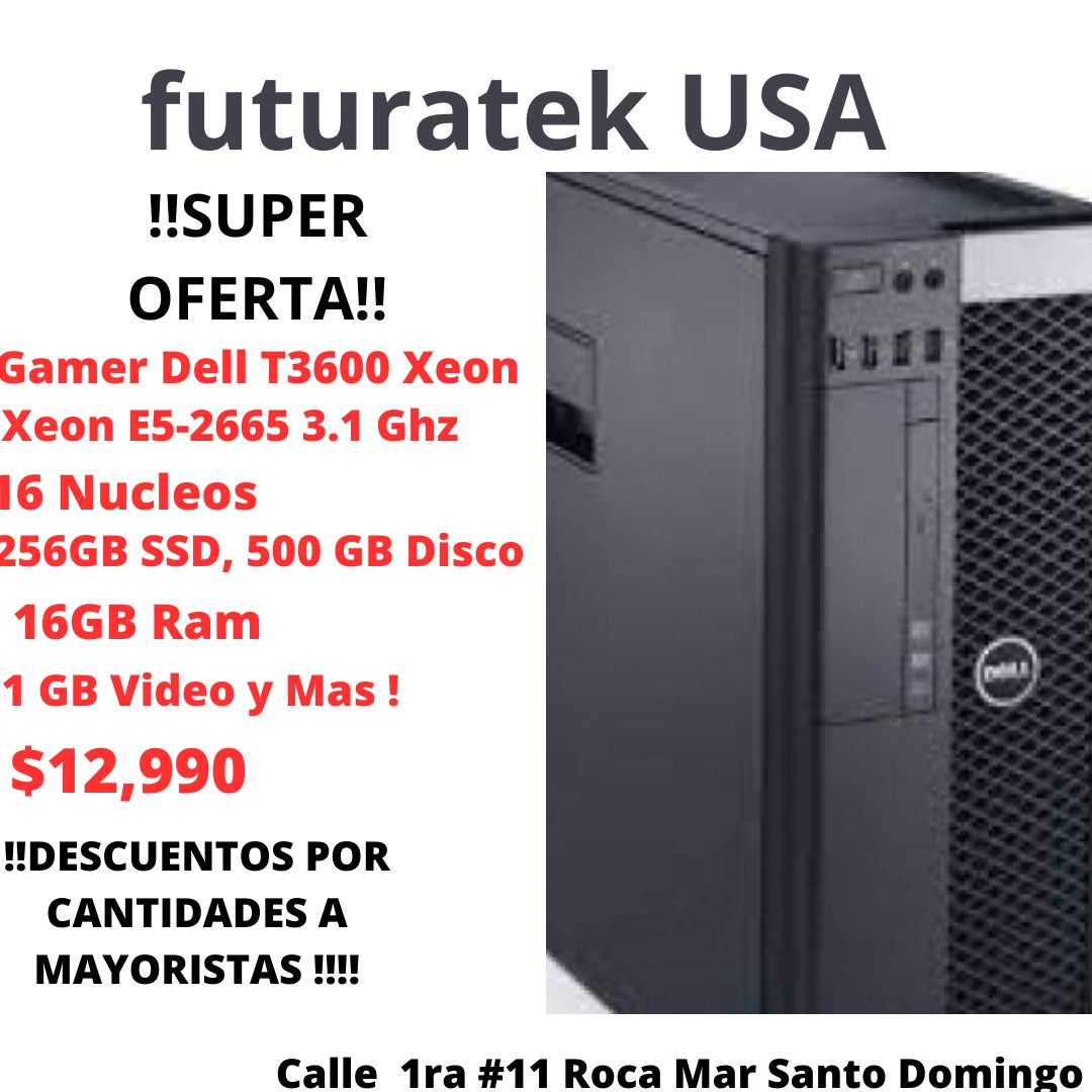 DEll Gamer Xeon E5 16 Nucleos 32Gb Ram 512Gb SSD Mas ! Foto 7168614-4.jpg