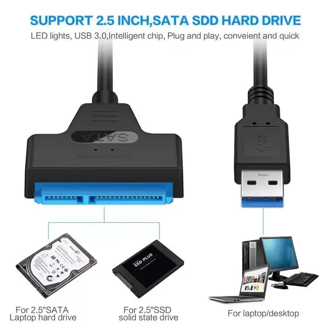 Adactador USB 3.0 a sata  en Santo Domingo DN Foto 7169177-1.jpg