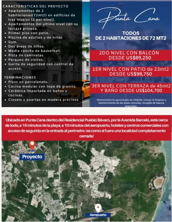 Se vende apartamento en punta cana Foto 7169540-1.jpg