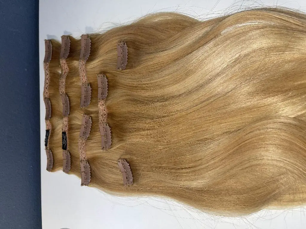 Extensiones de pelo humano. 100 de 18” longitud.  Excelent Foto 7169563-4.jpg