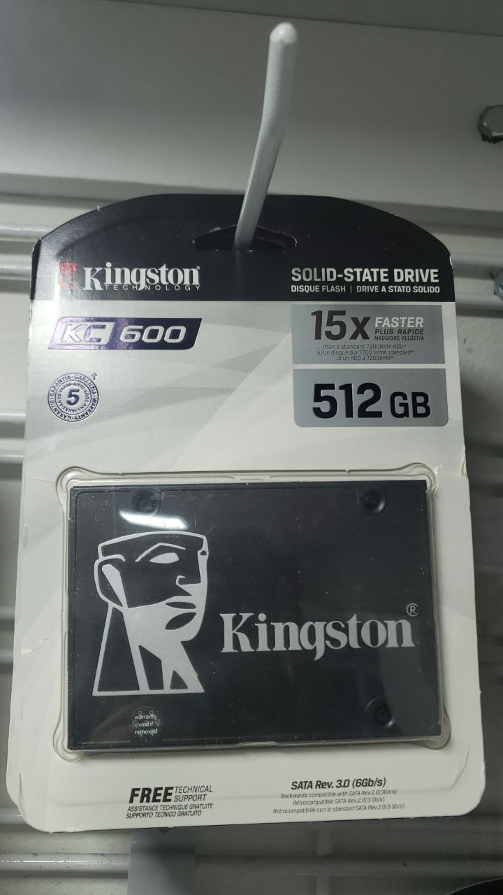 DISCO SSD 512GB KINGSTON EN ESPECIAL LEER DESCRIPCION Foto 7169682-1.jpg