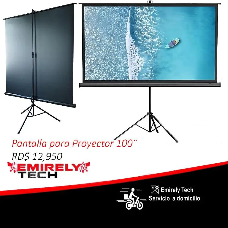 Pantalla para proyector 100 pantalla de cine Foto 7170047-7.jpg