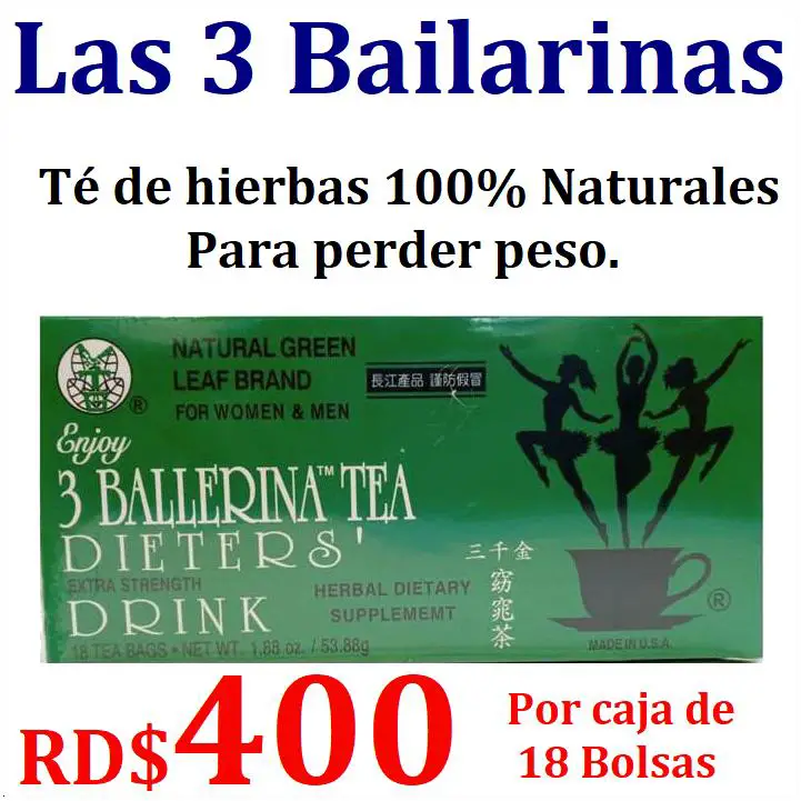 Te infusiones para adelgazar las  3 bailarinas bailarina  Foto 7170791-1.jpg