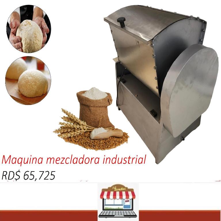 Máquina industrial amasadora mezcladora de masa de harina  Foto 7171502-1.jpg