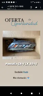 Pantalla delantera lado isquierdo honda crv 2015 Foto 7171509-1.jpg