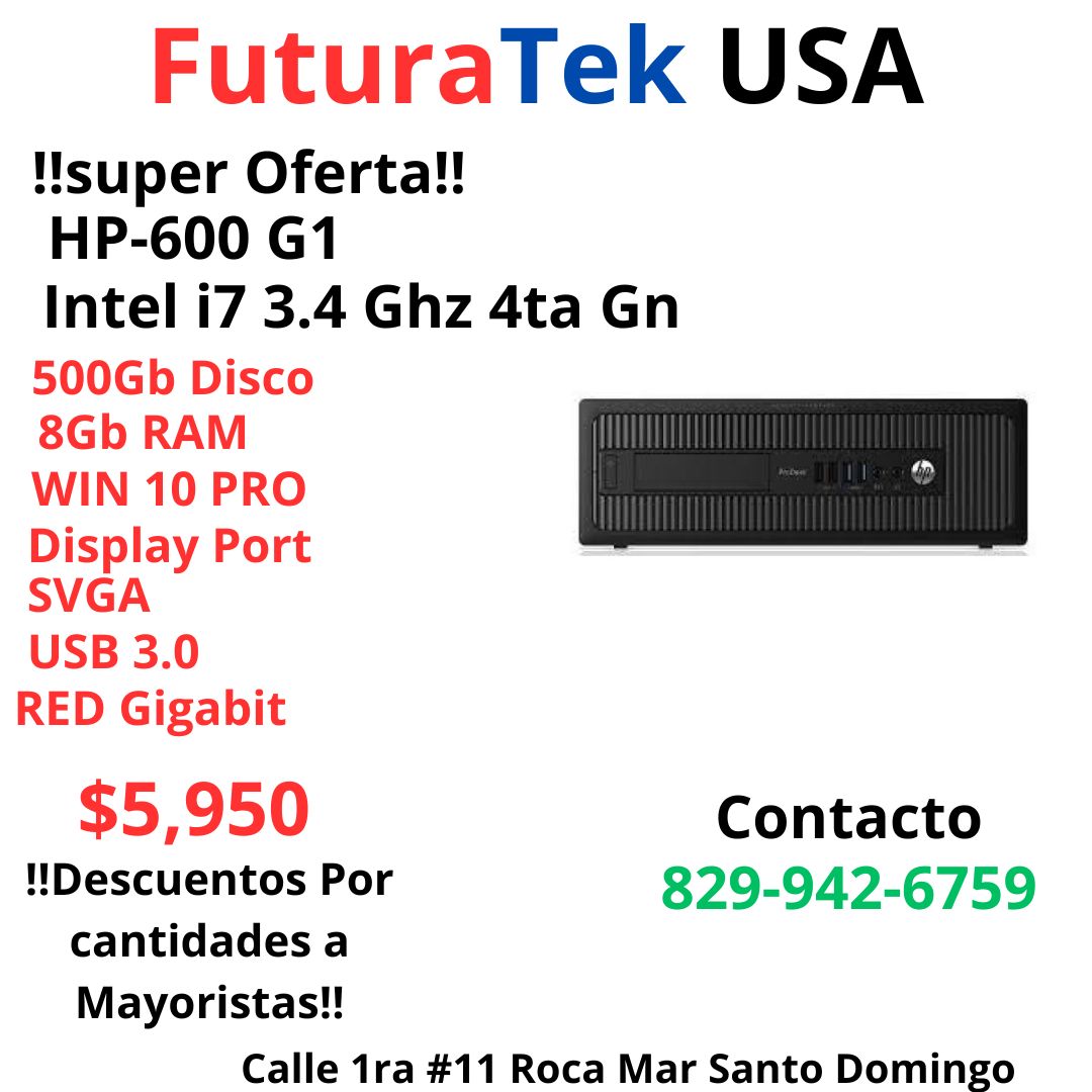 !!super Oferta!! HP-600 G1 Intel i7 3.4 Ghz 4ta Gn Foto 7172444-1.jpg