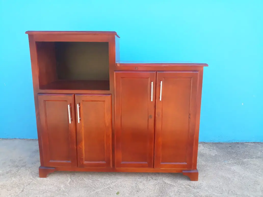 Mueble dispensador con hueco para microonda y almacenador Foto 7172885-1.jpg