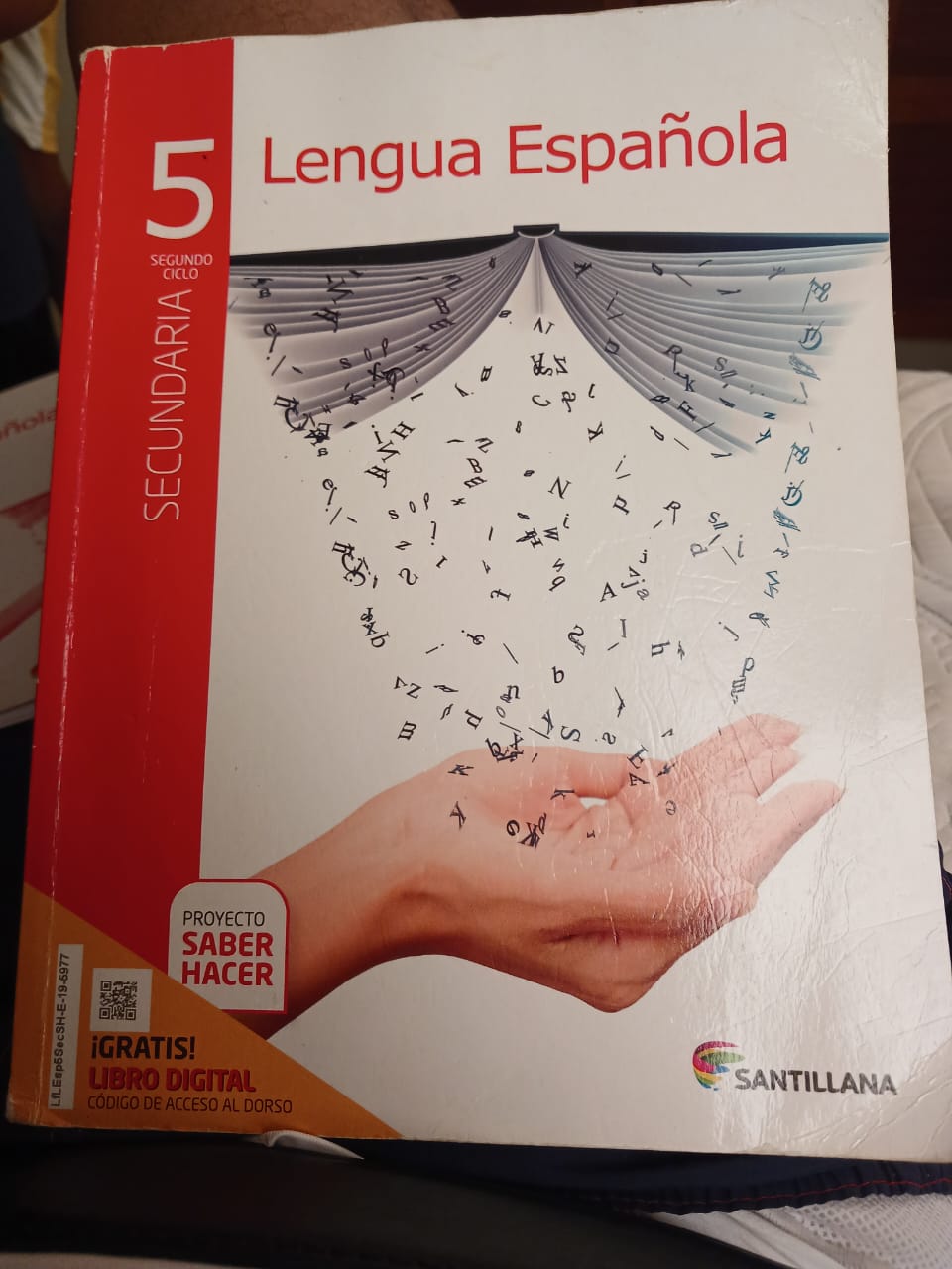 libro usado santillana Saber Hacer. Foto 7173017-3.jpg
