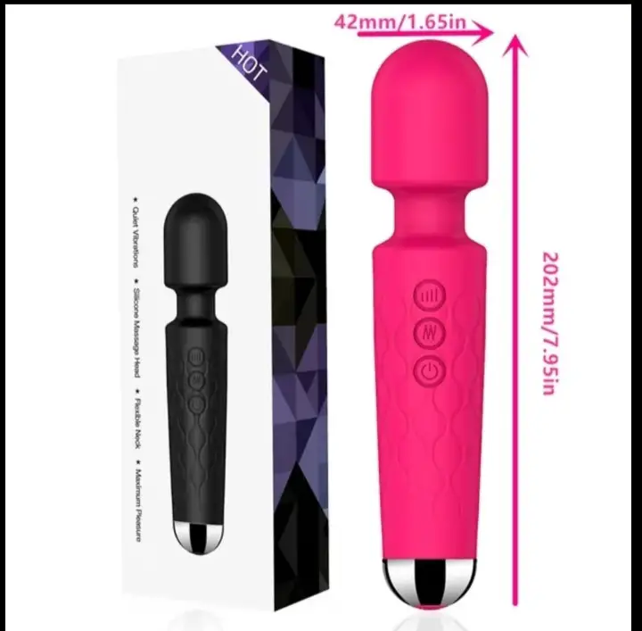 Vara Magica vibrador masajeador prueba de agua carga USB Foto 7174732-1.jpg