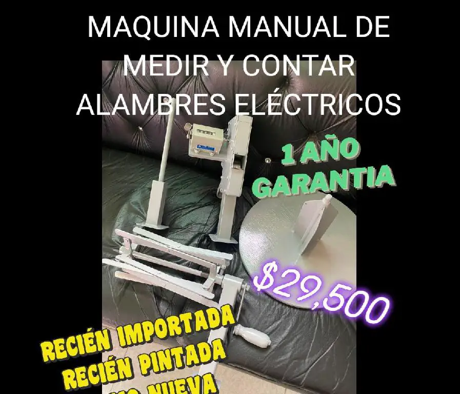 Máquina de medir o contar alambres eléctricos  Foto 7176843-1.jpg