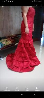 Vendo elegante vestido rojo en Santo Domingo Oeste Foto 7178630-1.jpg