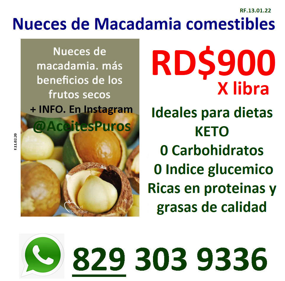 Macadamias nueces comestibles frescas con y sin cascaras  Foto 7179683-1.jpg