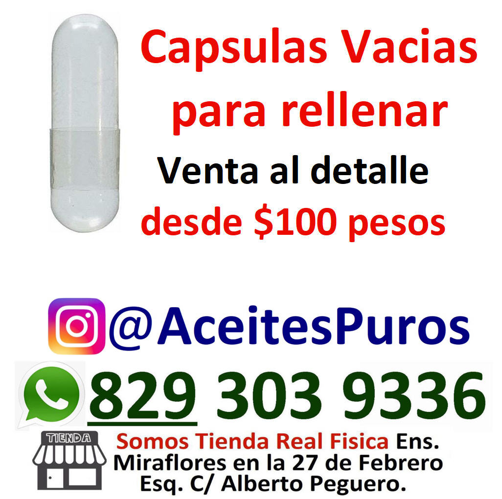 capsulas vacias de gelatina para rellenar  con hierbas polvo Foto 7181326-3.jpg