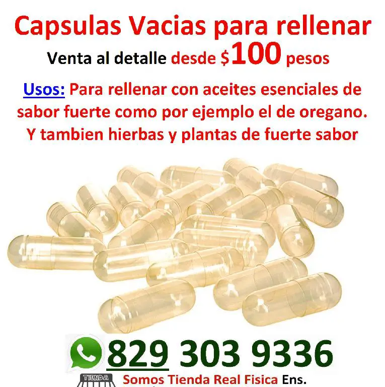 capsulas vacias de gelatina para rellenar  con hierbas polvo Foto 7181326-5.jpg