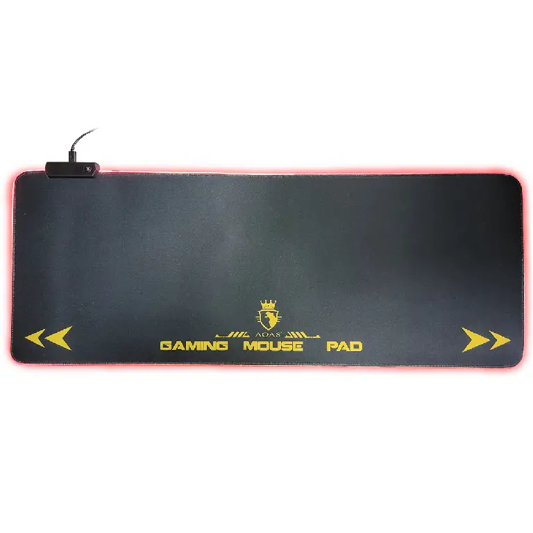 MOUSE PAD ALFOMBRILLA GAMER CON LUCES RGB AOAS S4000  Foto 7182352-2.jpg