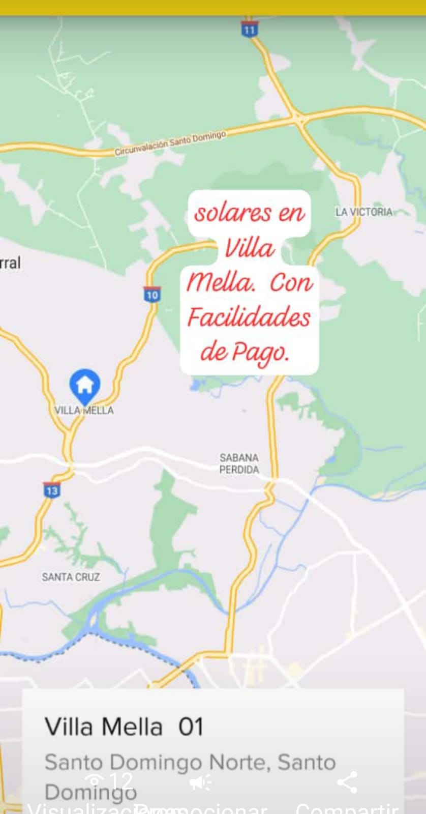 solares a 3000 el Costo por m2 / en Villa Mella  Foto 7184797-5.jpg