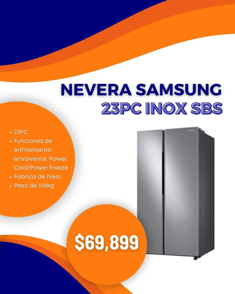 Nevera Samsung 23 PC INOX SBS Foto 7185694-1.jpg