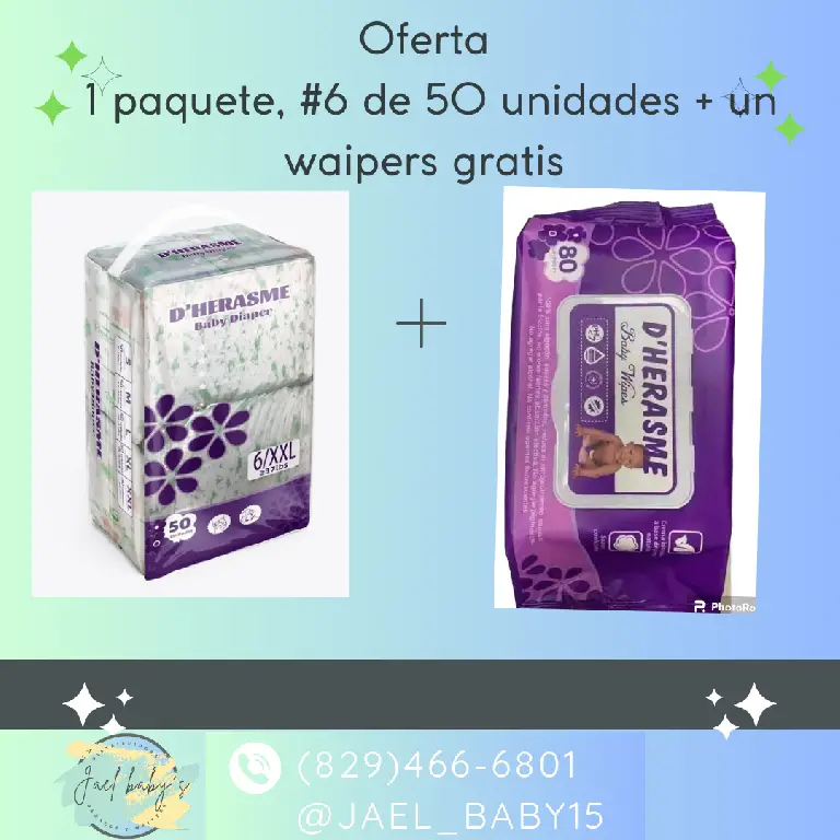 Pañales y waipers para bebés  en Santo Domingo Oeste Foto 7186784-1.jpg