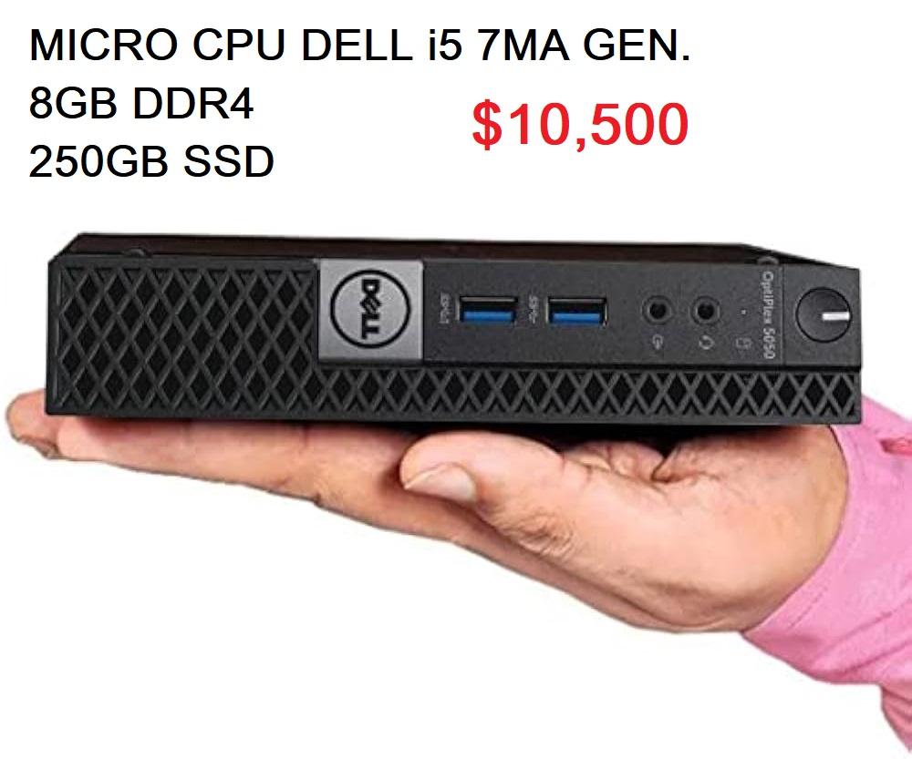 CPU MICRO DELL OPTIPLEX 5050 7MA i5 8GB DDR4 250GB SSD HDMI  Foto 7187022-1.jpg