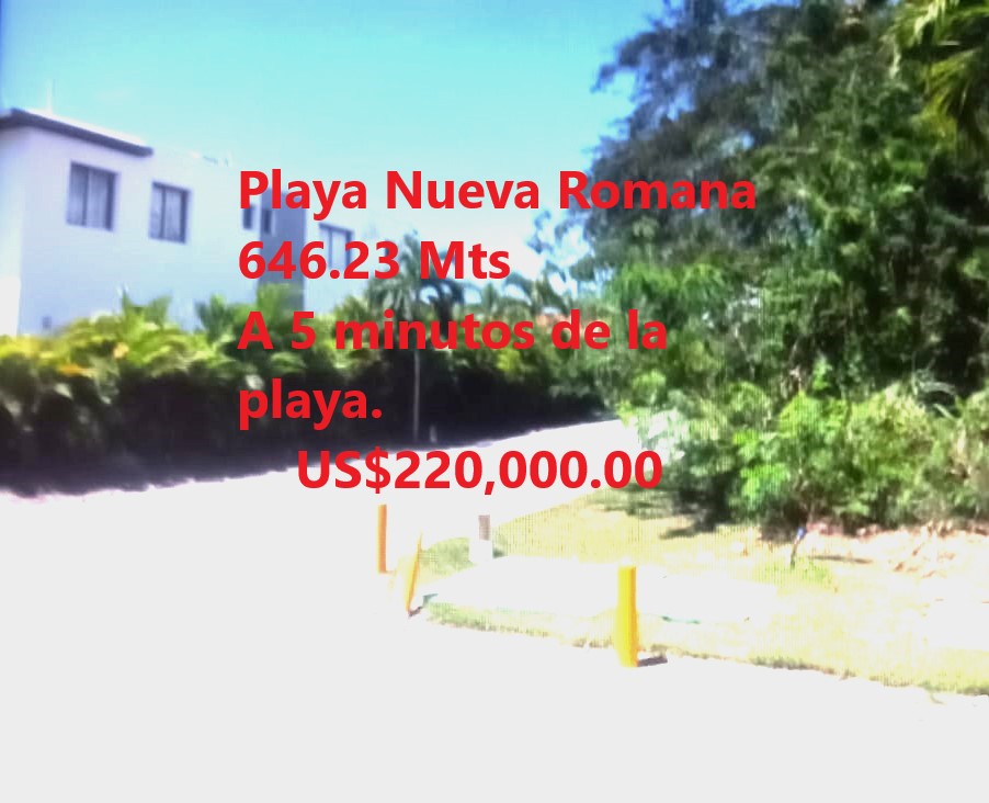 Playa Nueva Romana 646.23 Mts Foto 7188364-1.jpg