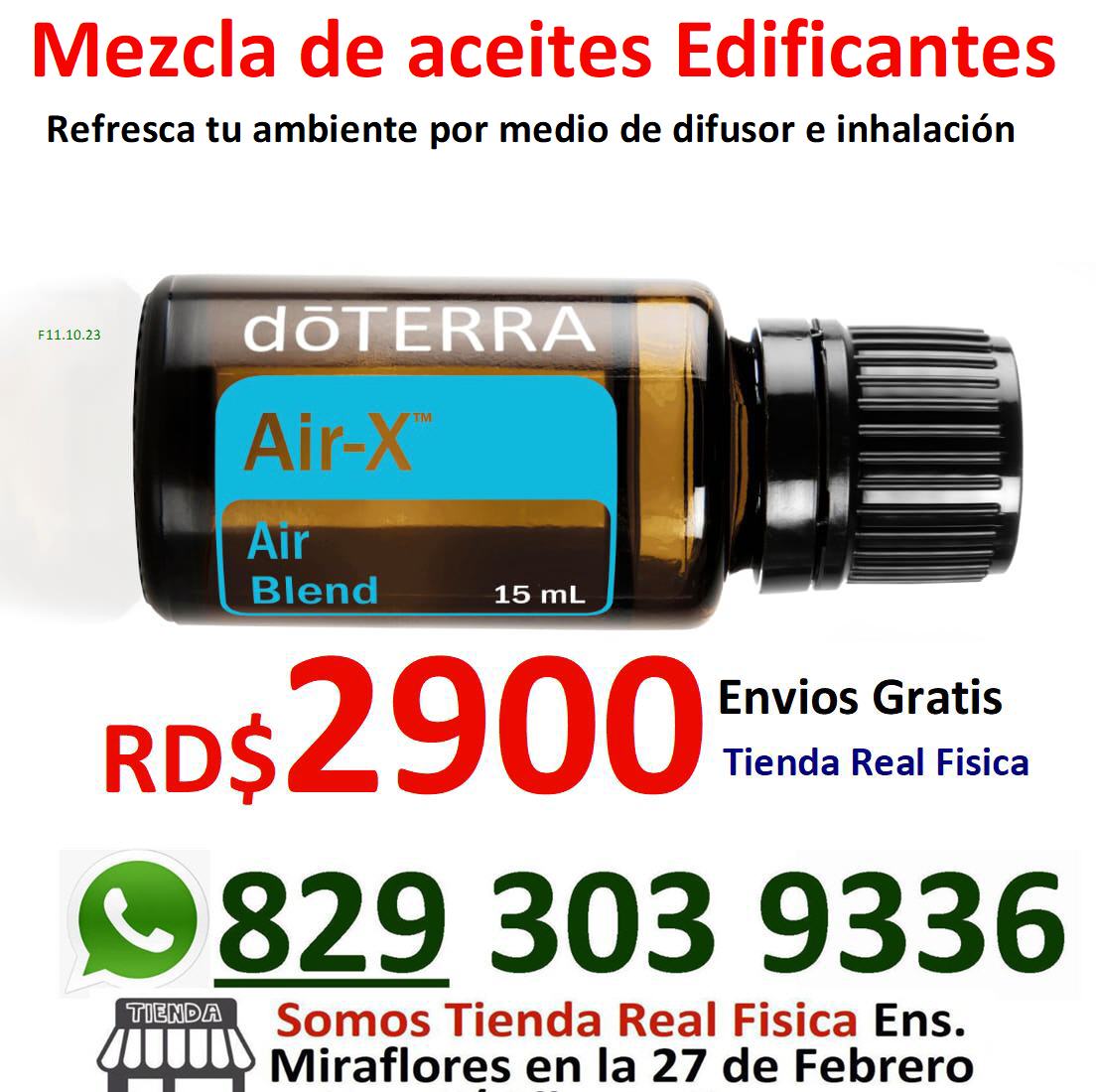 AIR - X airx doterra aceite edificante de aromaterapia  Foto 7188728-1.jpg