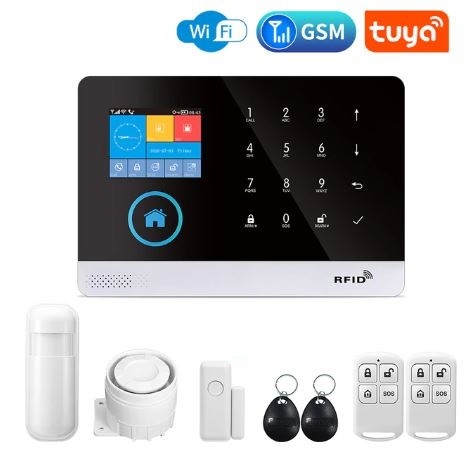 Kit Basico de Alarma de Seguridad Inalambrica WiFi GSM Alertas Remotas Foto 7188948-2.jpg