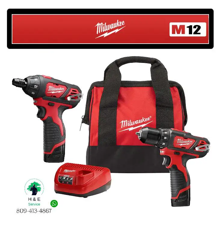 Milwaukee M12 - Kit Combinado de 2 Taladros Foto 7189188-2.jpg